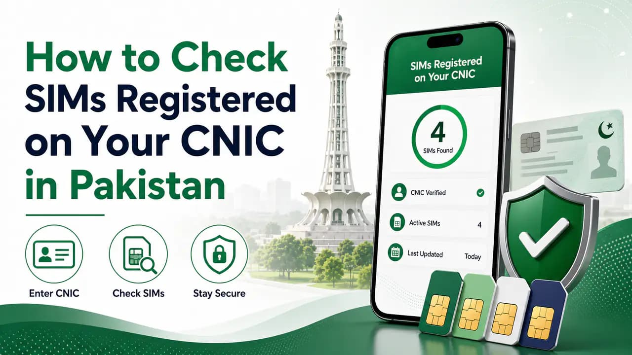 Generic placeholder image used for the how to check SIMs registered on CNIC guide